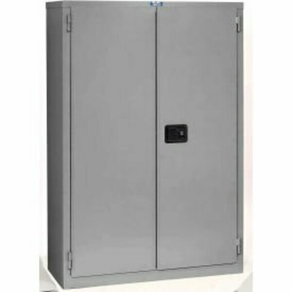 Jamco Fire Resistant Cabinet, All Welded 43"W x 34"D x 65"H Gray BR55GPQQ
